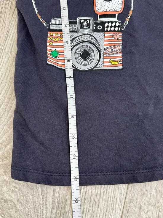 Little Marc Jacobs Navy Camera Tunic Dress Size 6 - Picture 4 of 5